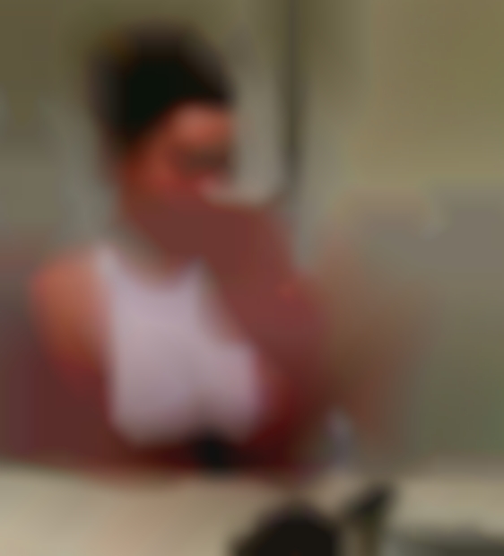 Fully nude pissing from pussy.